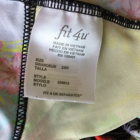 Fit 4 U Tankini Size 24W - Picture 6 of 8